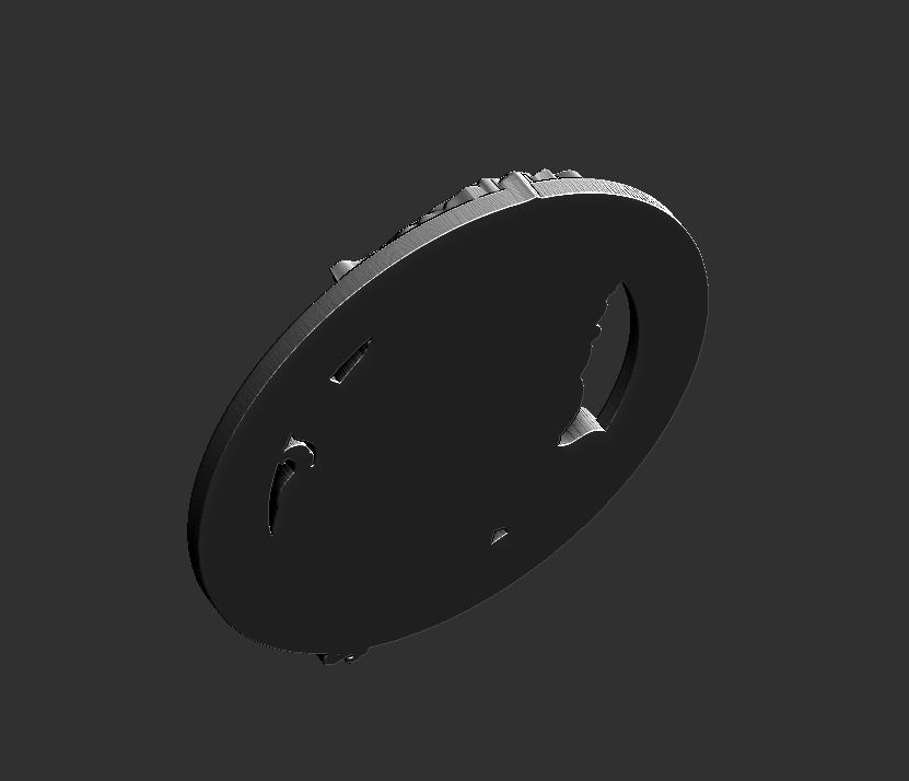 foo dog 3D print model_12