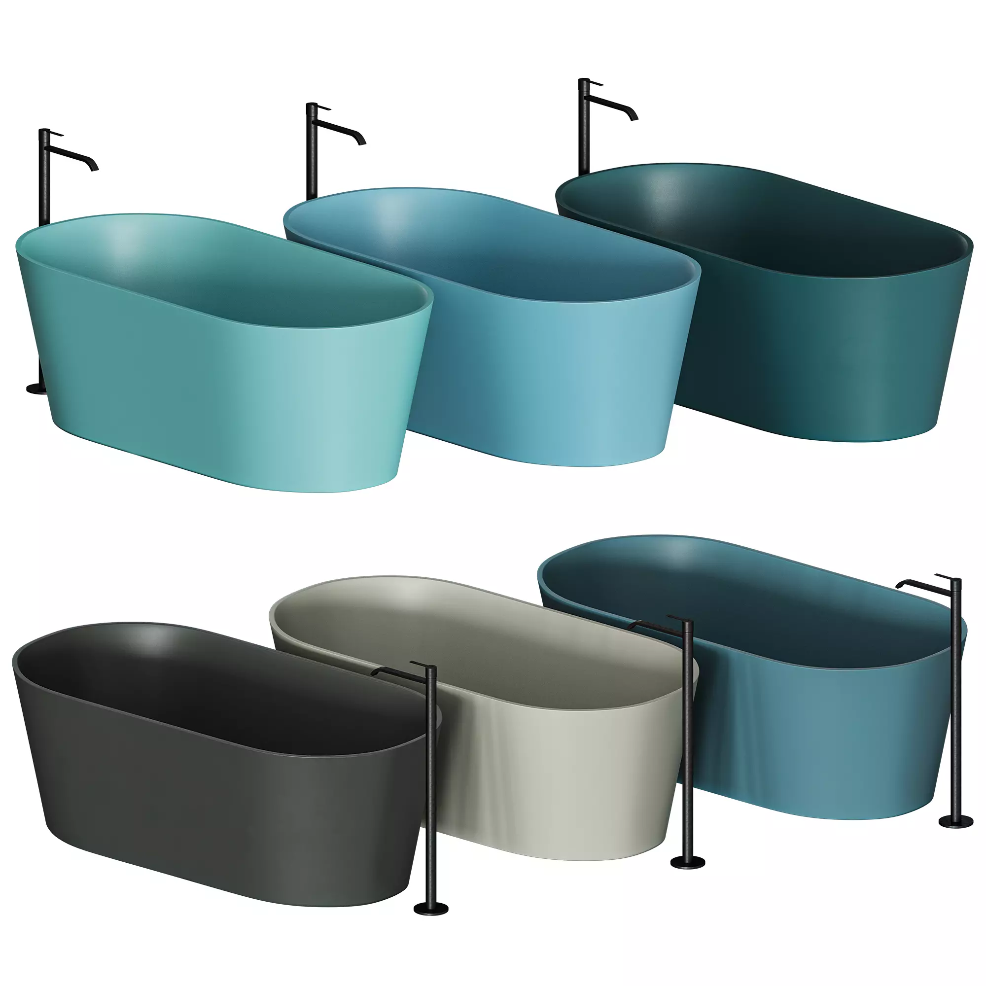 Nic BAY Bathtub 3D model