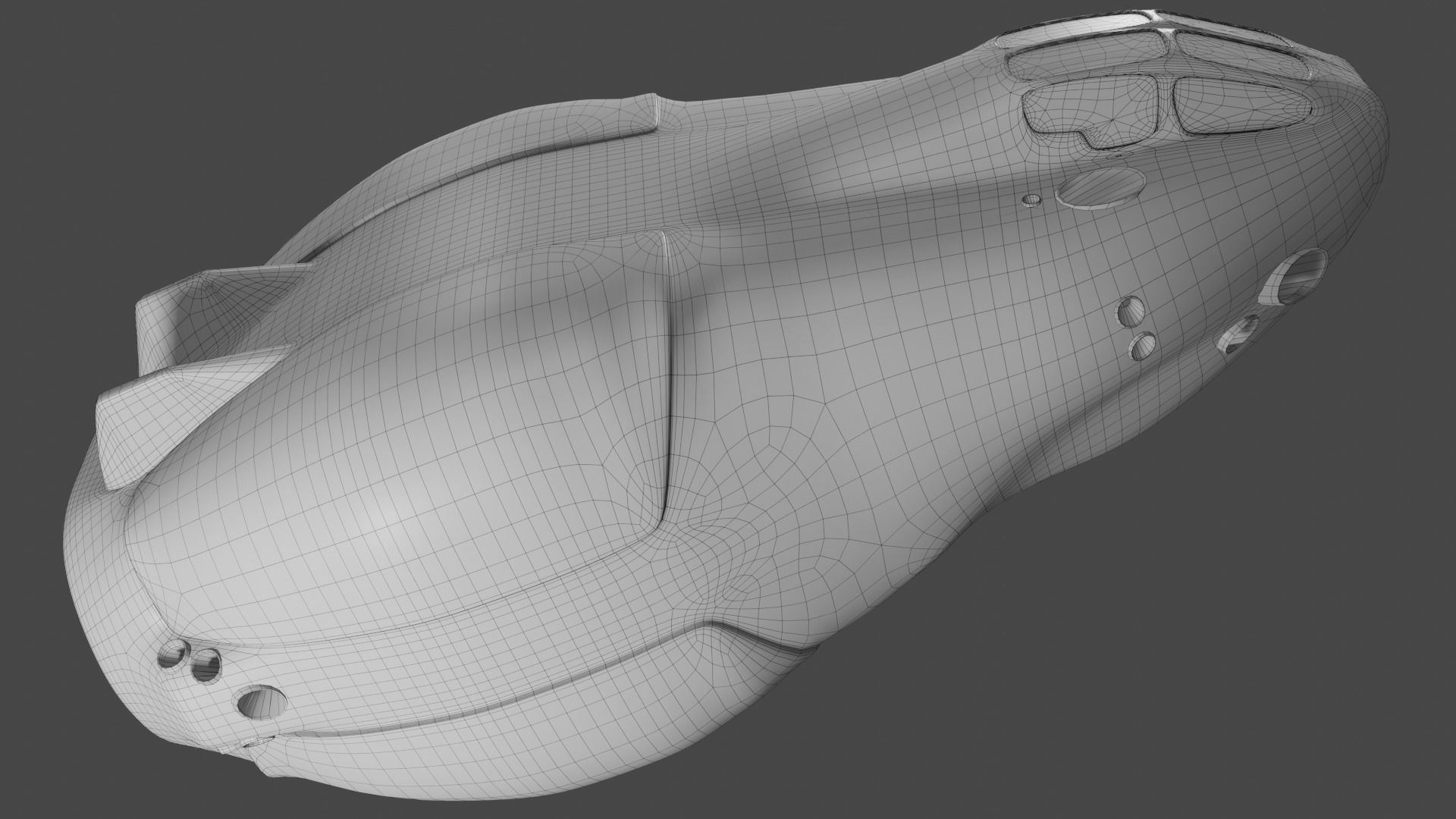 Scifi Futuristic SpaceShip  3D model_21