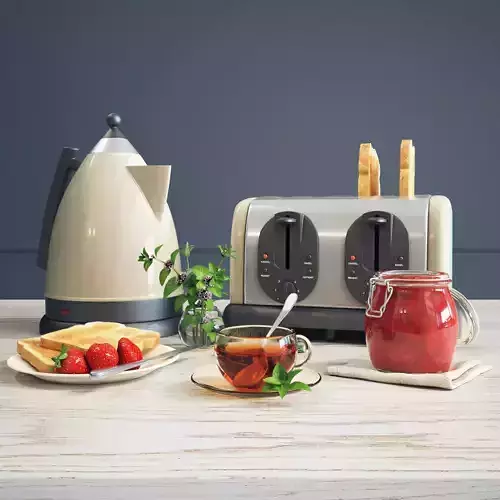 set kitchen 2 strawberry