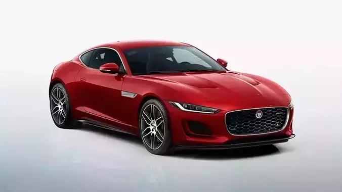 Jaguar F-Type Rigged 3D model