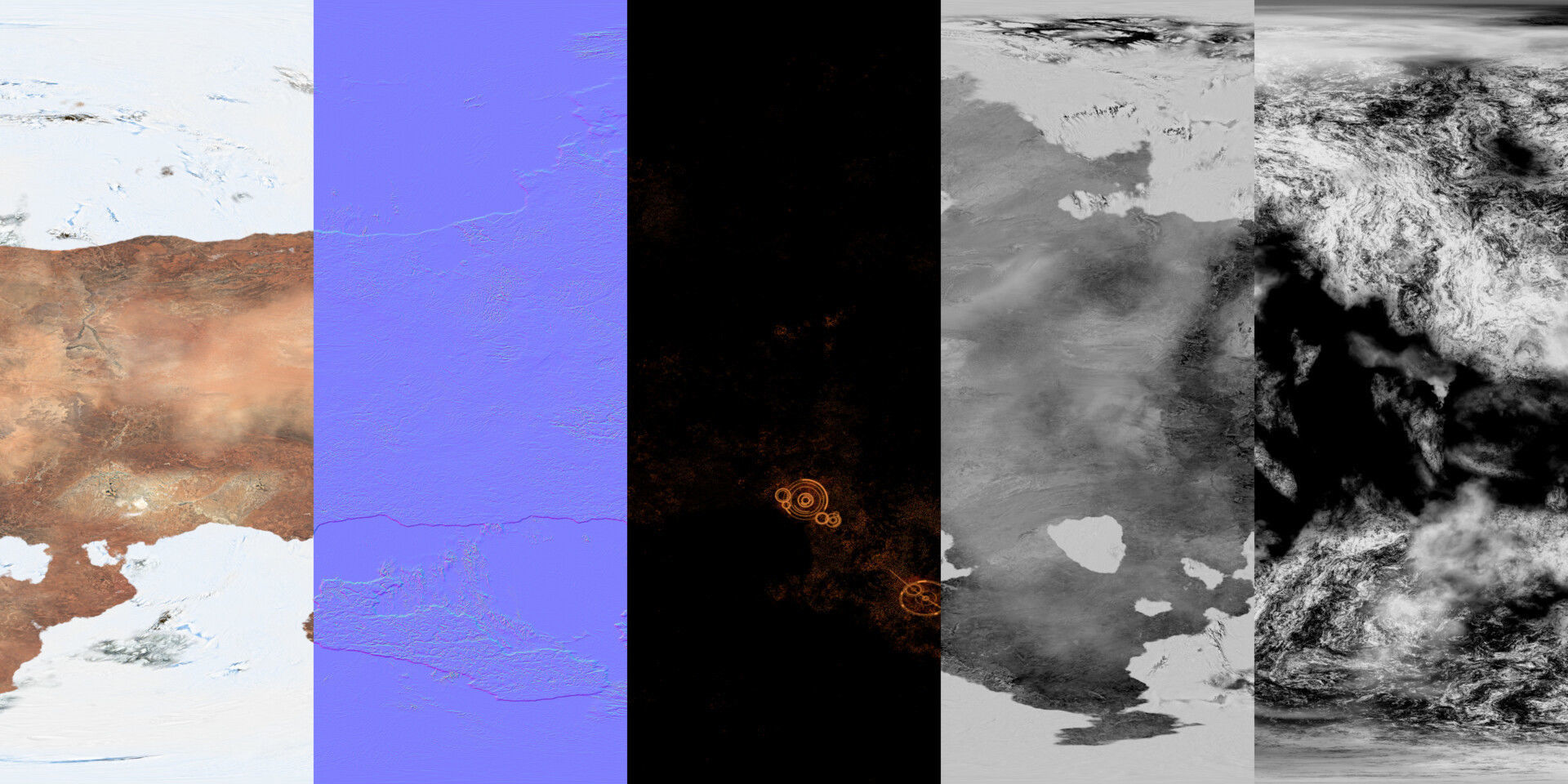 Desert Planet 02 Free 3D model_1