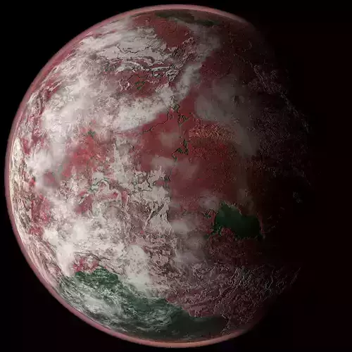 Desert Planet 03 Free 3D model