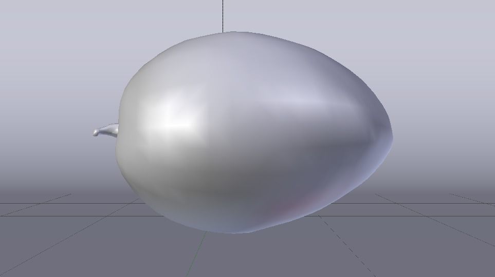 Mango  Low-poly 3D model_19