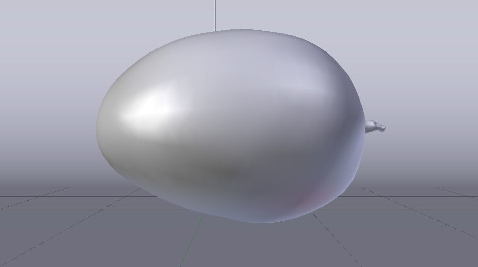 Mango  Low-poly 3D model_20