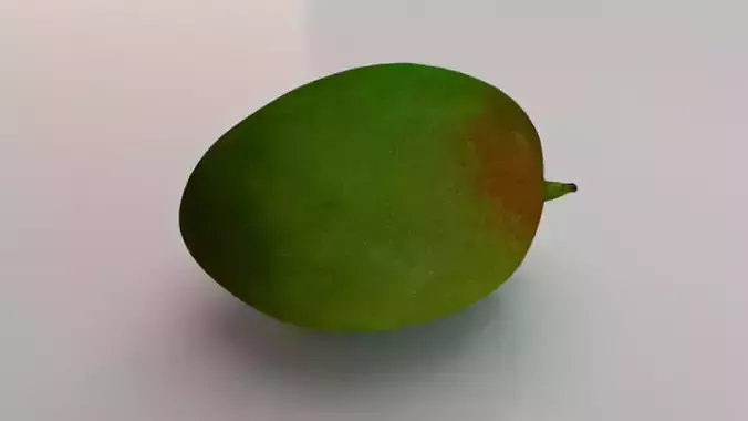 Mango  Low-poly 3D model