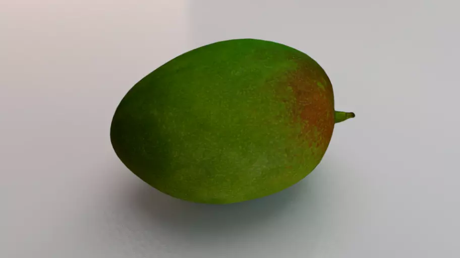 Mango  Low-poly 3D model_0