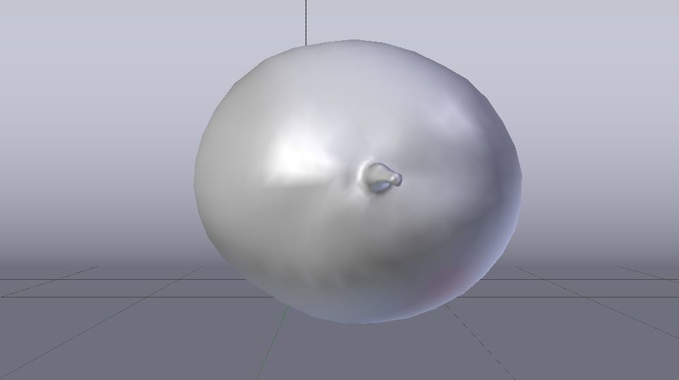 Mango  Low-poly 3D model_22