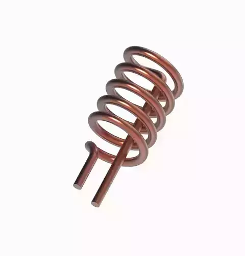 Classic Gyser Heating Coil 3D print model