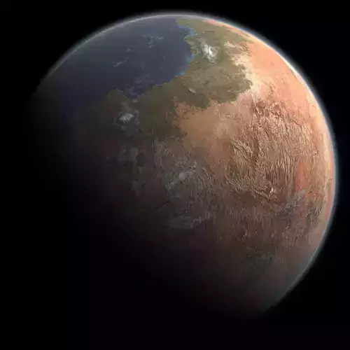 Desert Planet 06 Free 3D model
