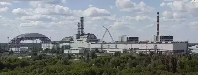 chernobyl khabarovsk nuclear power plant 3D model