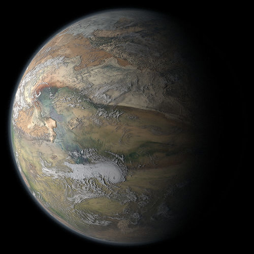 Desert Planet 07 Free 3D model