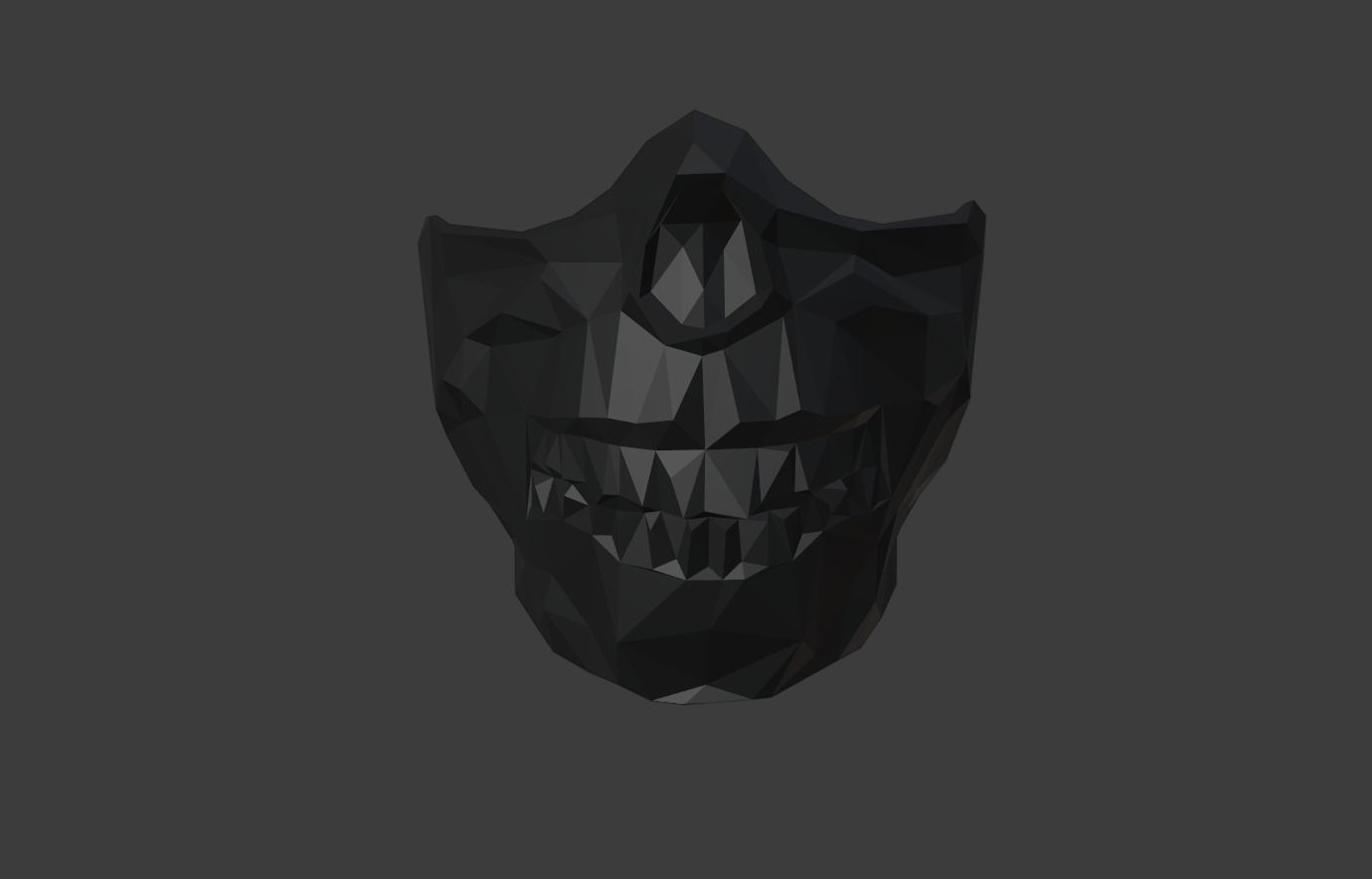 FOREVER PURGE MOVIE 2021 SCULL MASK - STL FILE 3 VERSIONS  3D print model_9