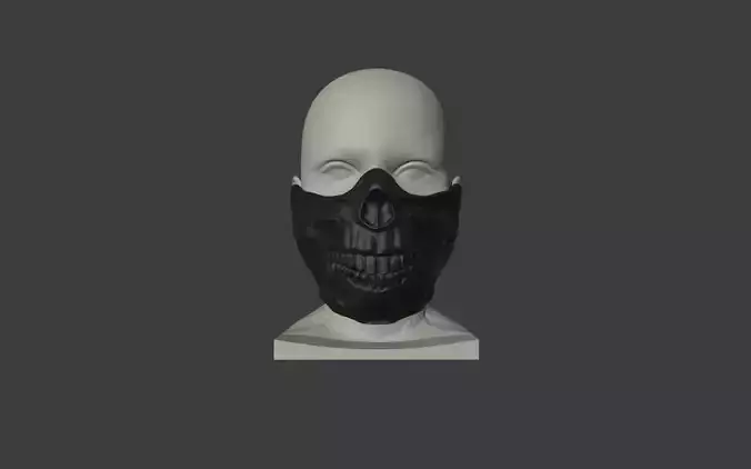 FOREVER PURGE MOVIE 2021 SCULL MASK - STL FILE 3 VERSIONS 