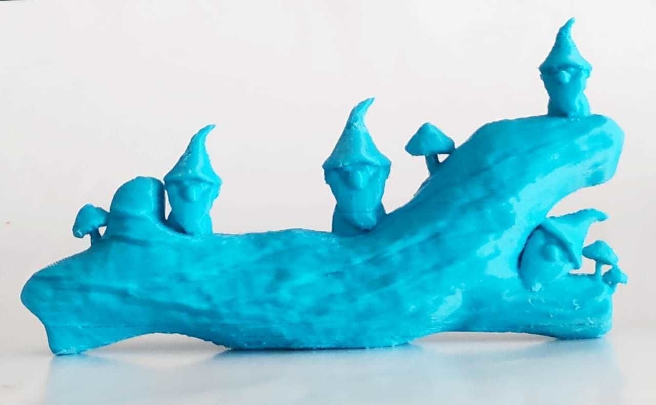 Gnome Tree 3D print model_3