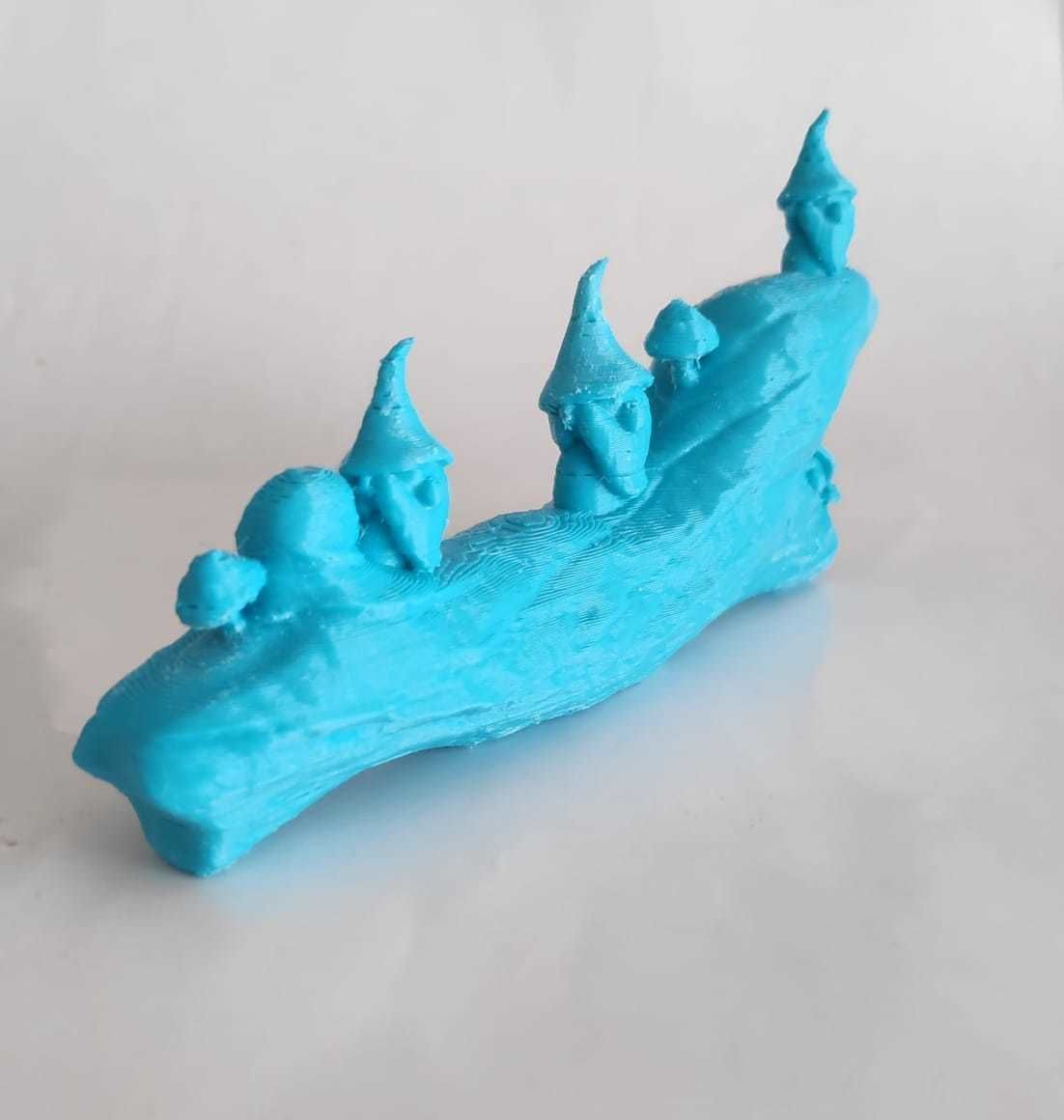 Gnome Tree 3D print model_6