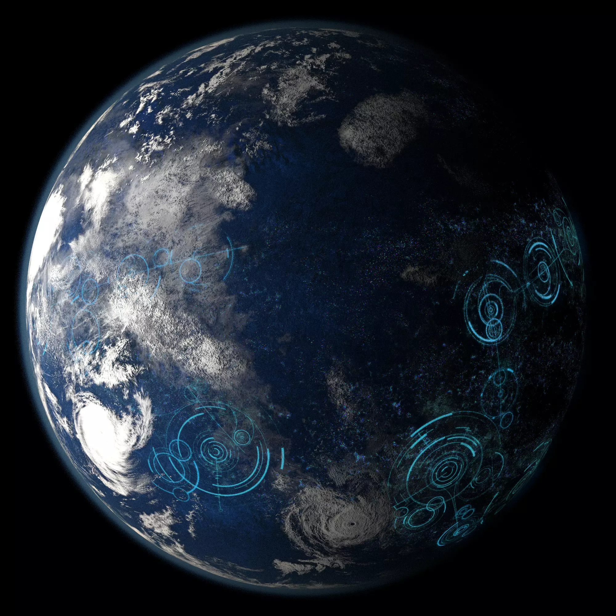 Oceanic Planet 01 Free 3D model