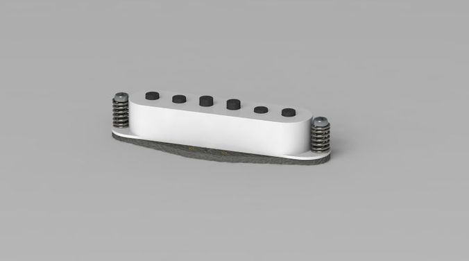 Stratocaster Pickup 3D model