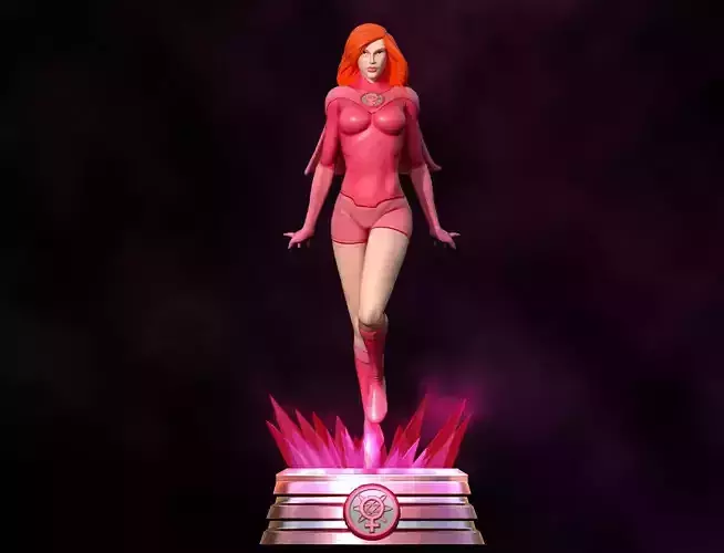 Fanart ATOM EVE - Statue  3D print model