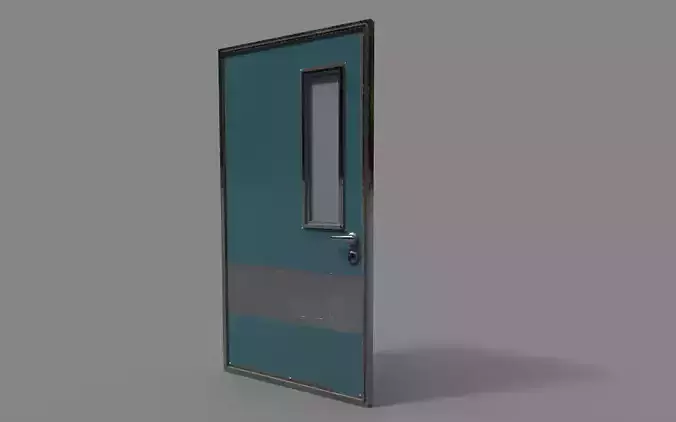 Metal Door single and double door with glass