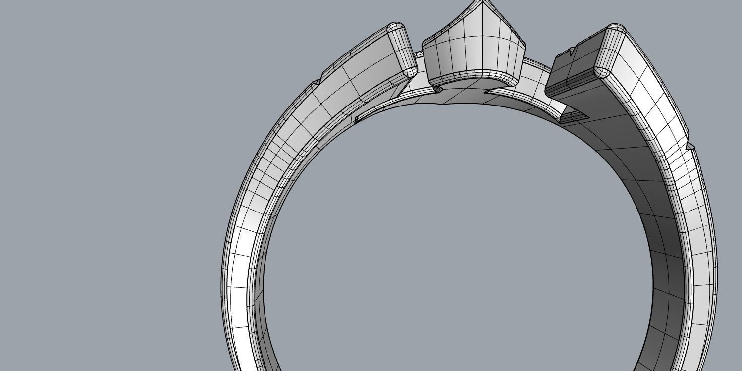 helmet ring 3D print model_19
