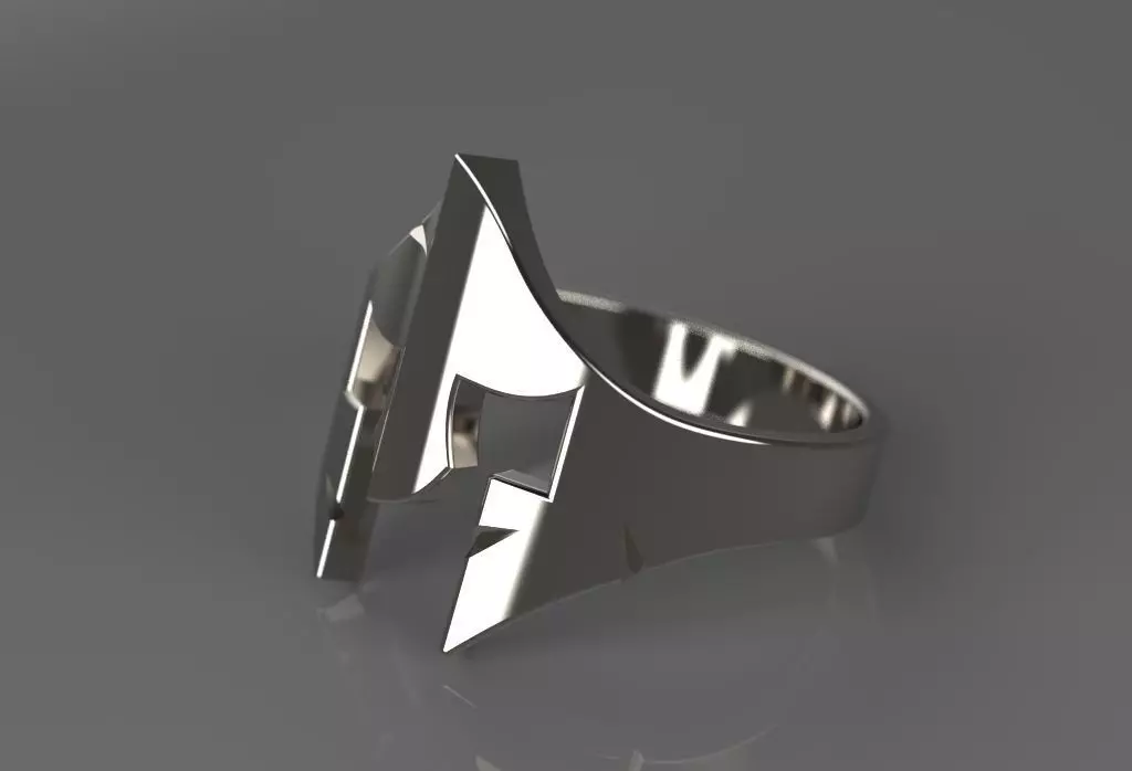 helmet ring 3D print model_0