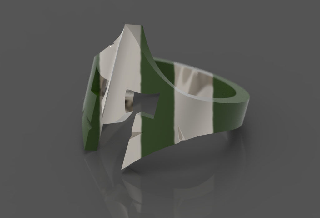 helmet ring 3D print model_23