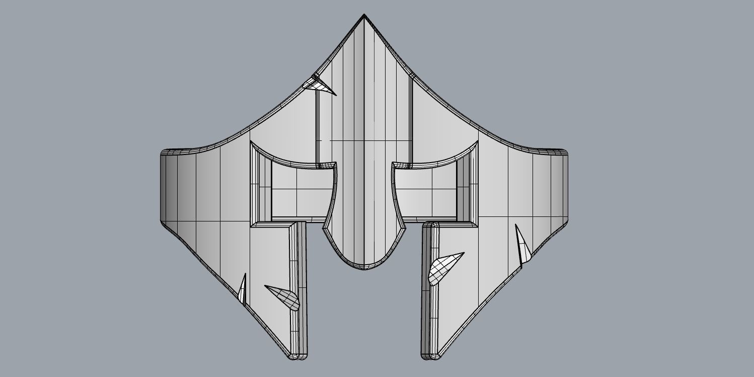 helmet ring 3D print model_20