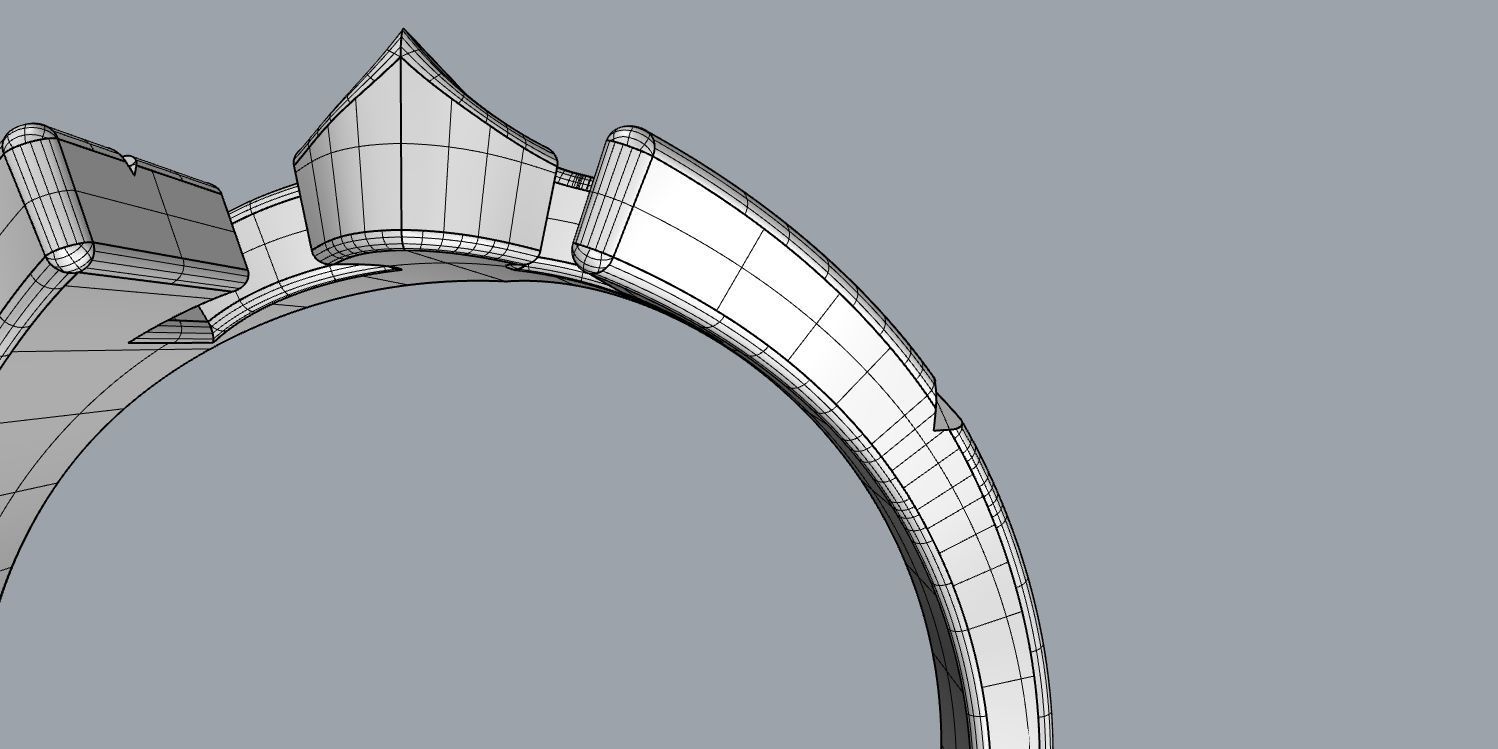 helmet ring 3D print model_17