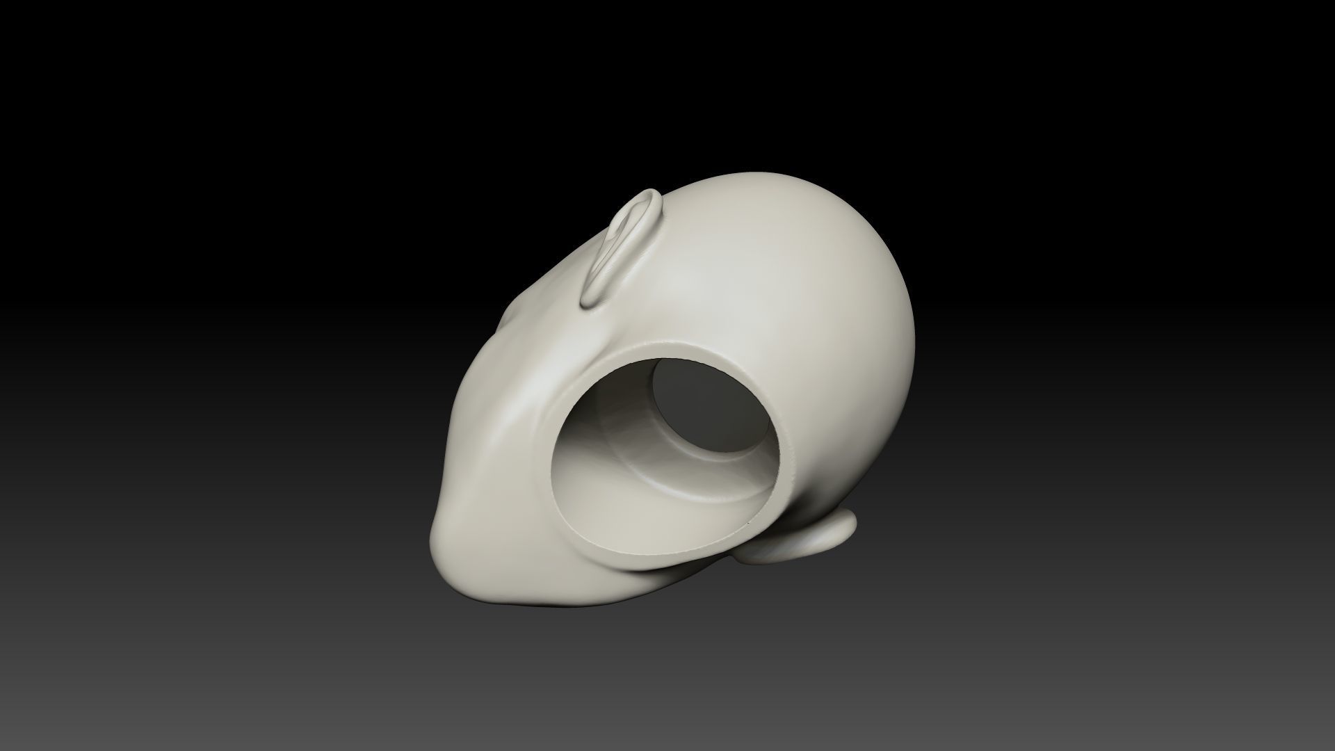 Doll head for 3D Printing 3D print model_3