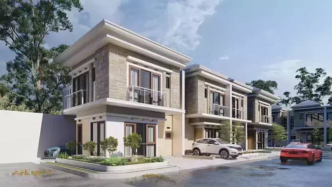 LUMION SCENE HOUSING COMPLEX 1