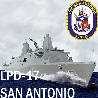 US Navy LPD-17 San Antonio Class Amphibious Transport Dock 3D model