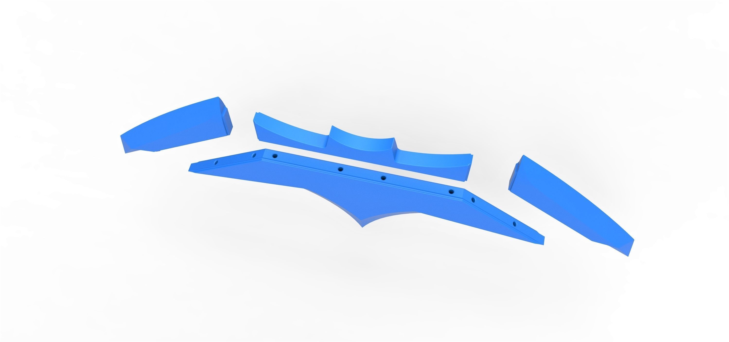 Batarang from the movie Batman v Superman Dawn of Justice 2016 3D print model_15