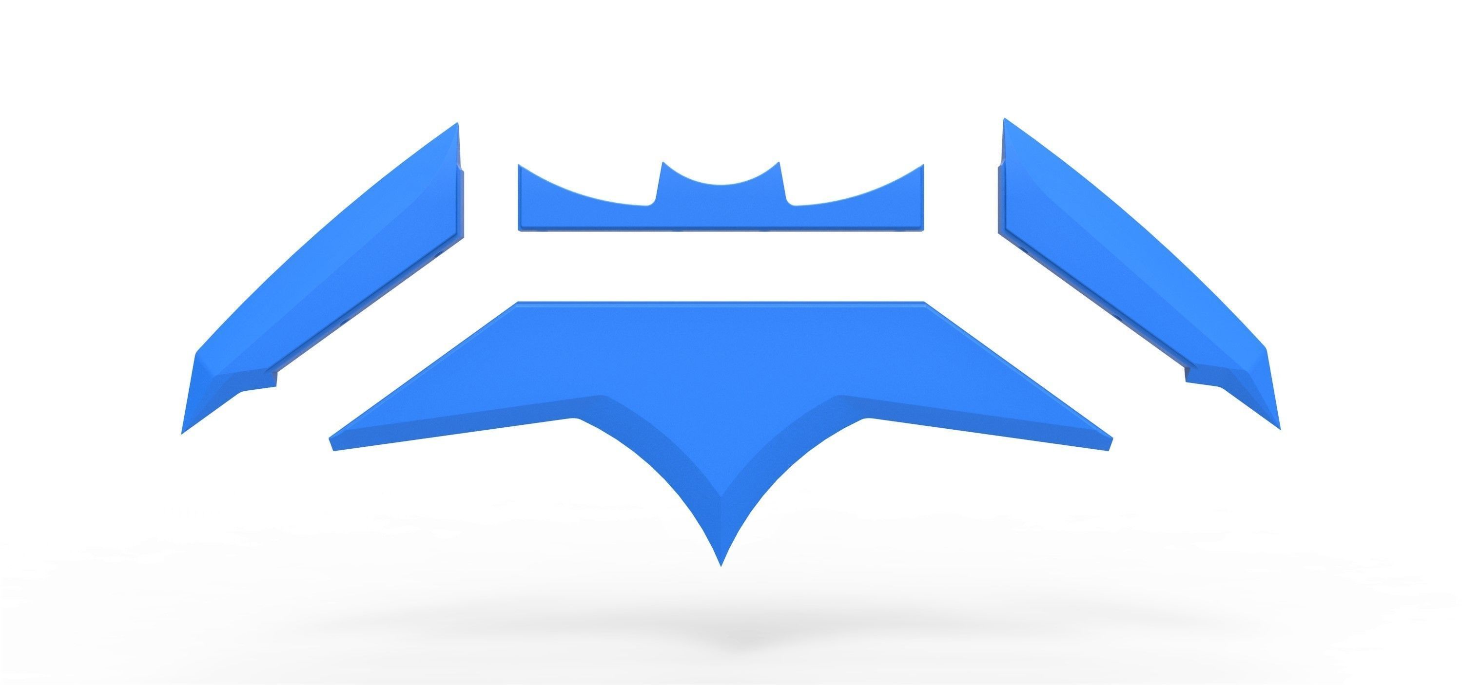Batarang from the movie Batman v Superman Dawn of Justice 2016 3D print model_17
