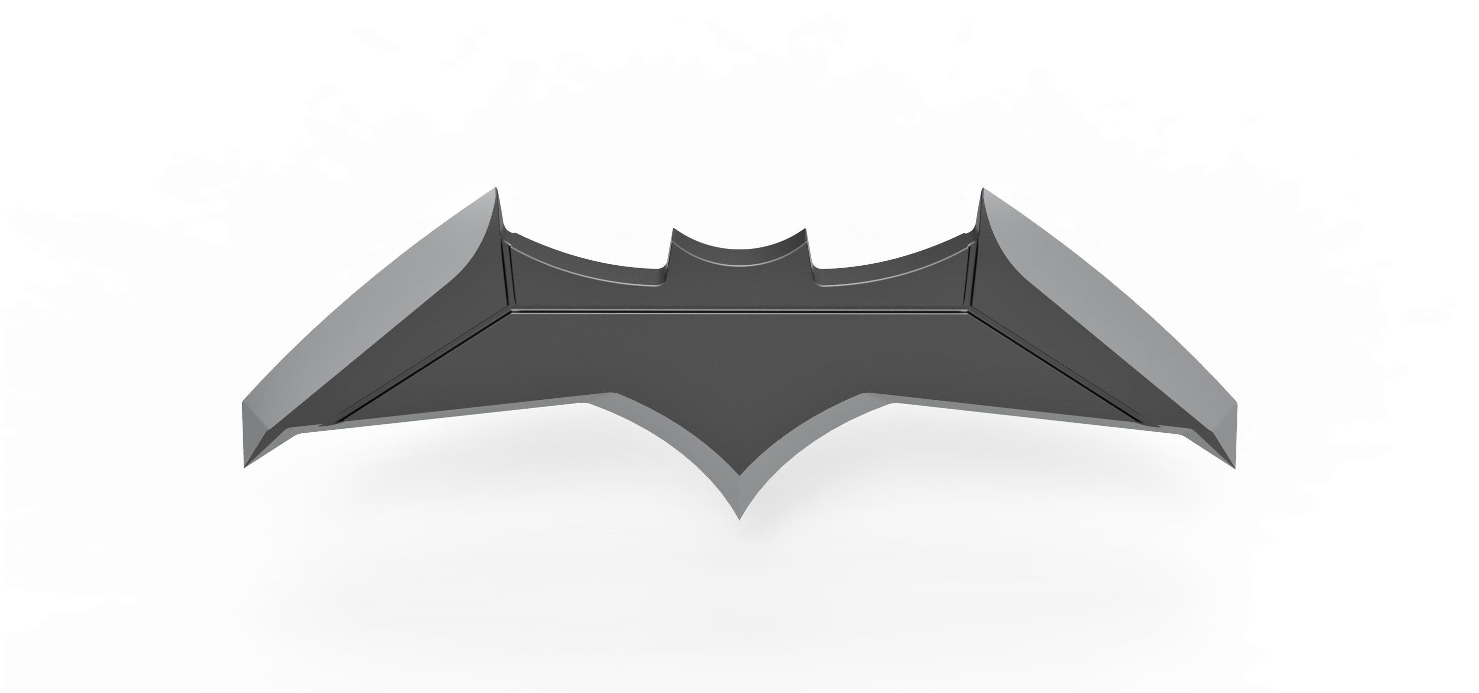 Batarang from the movie Batman v Superman Dawn of Justice 2016 3D print model_3