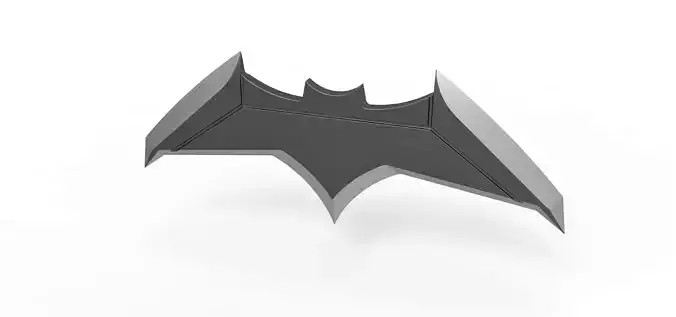 Batarang from the movie Batman v Superman Dawn of Justice 2016 3D print model