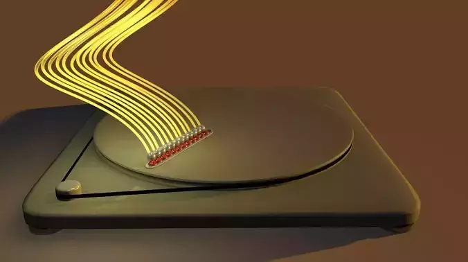 waaaay turntable with wire