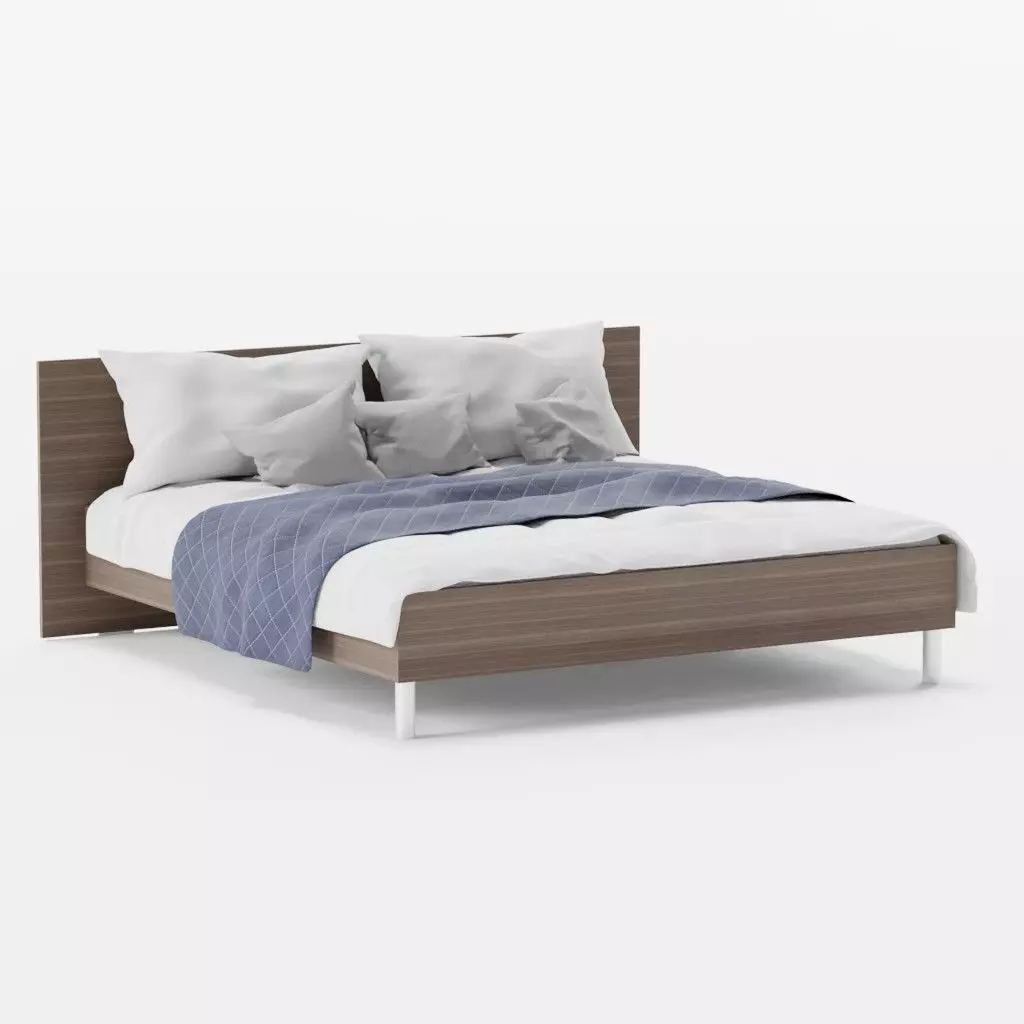 Master bed Free 3D model