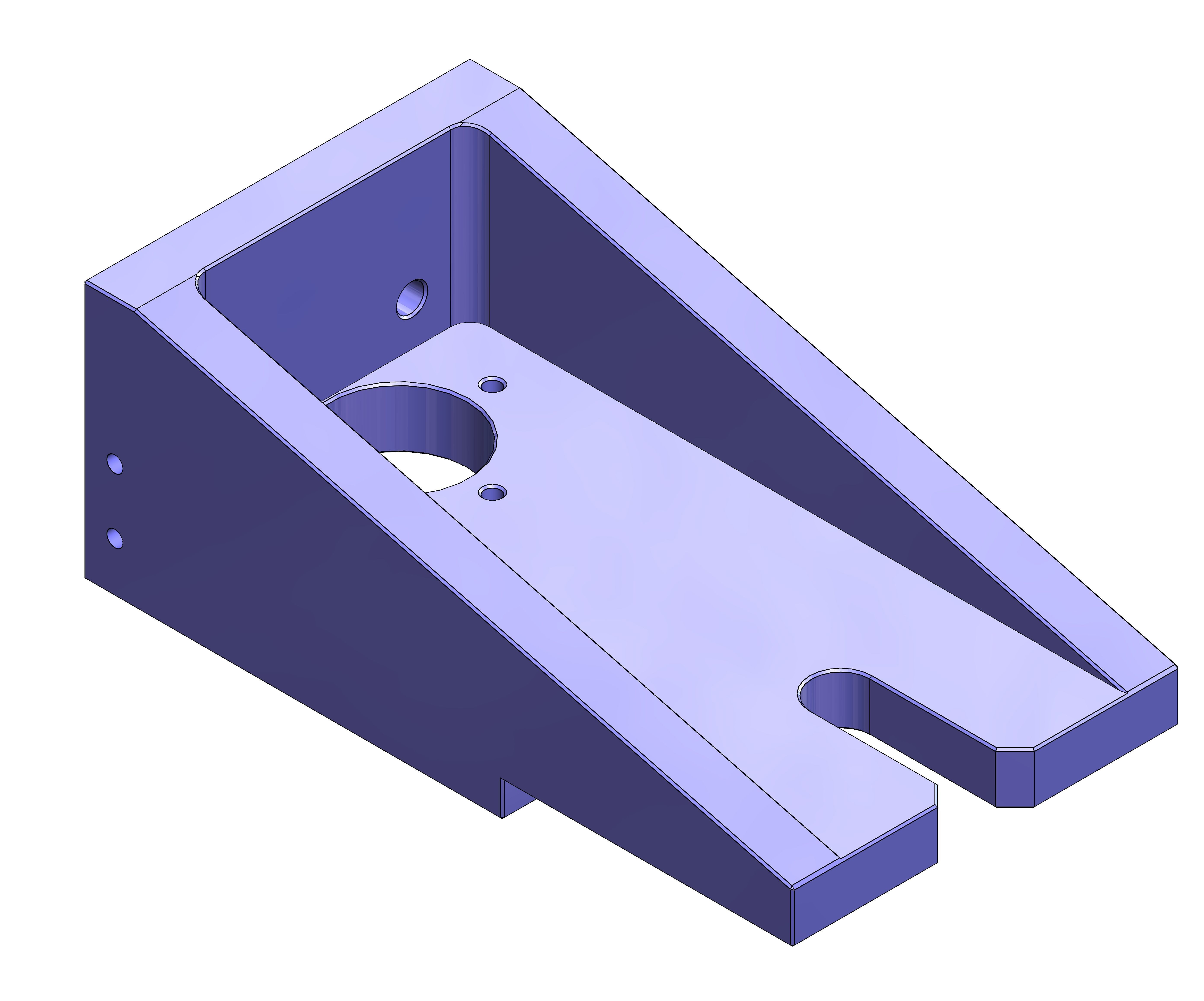 REINFORCED BUILD PLATE SUPPORT FOR PHROZEN SONIC MINI - MINI 4K 3D print model_1