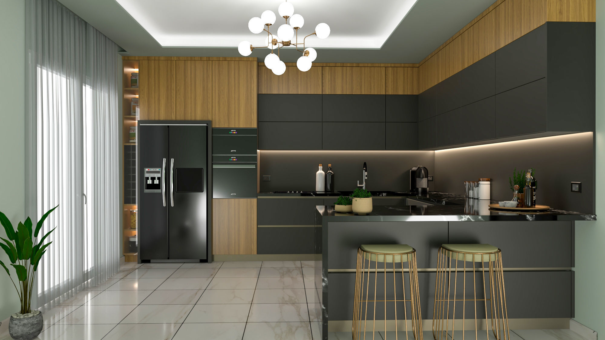 KITCHEN DESIGN 3D model_1