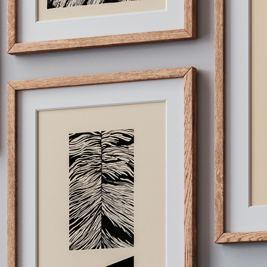 Photo Frames Set  316 3D model_1