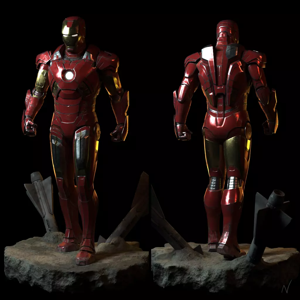 Ironman mk VII 3D print model
