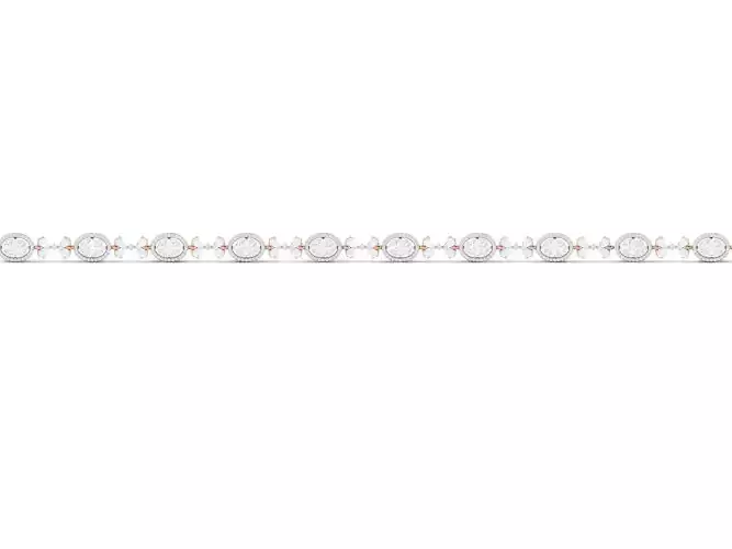 Women bracelet 3dm stl render detail 3D print model