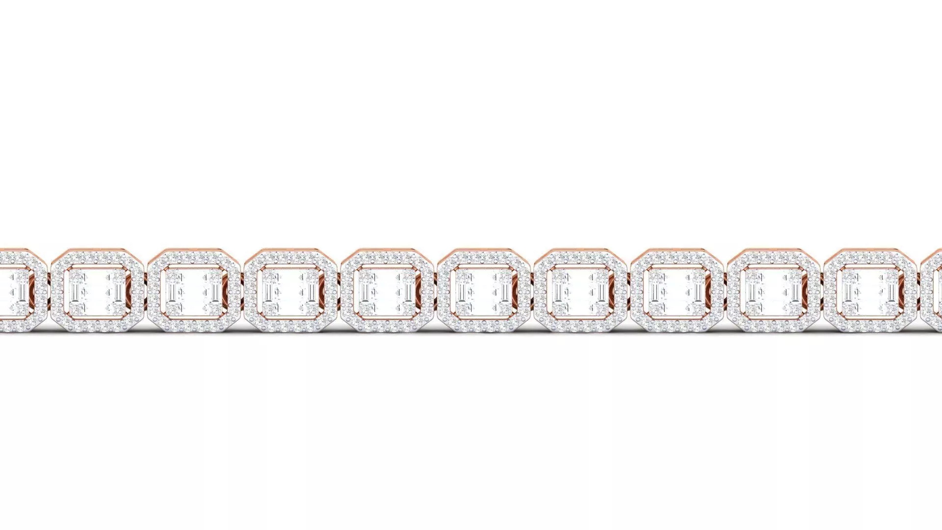 Women bracelet 3dm stl render detail 3D print model