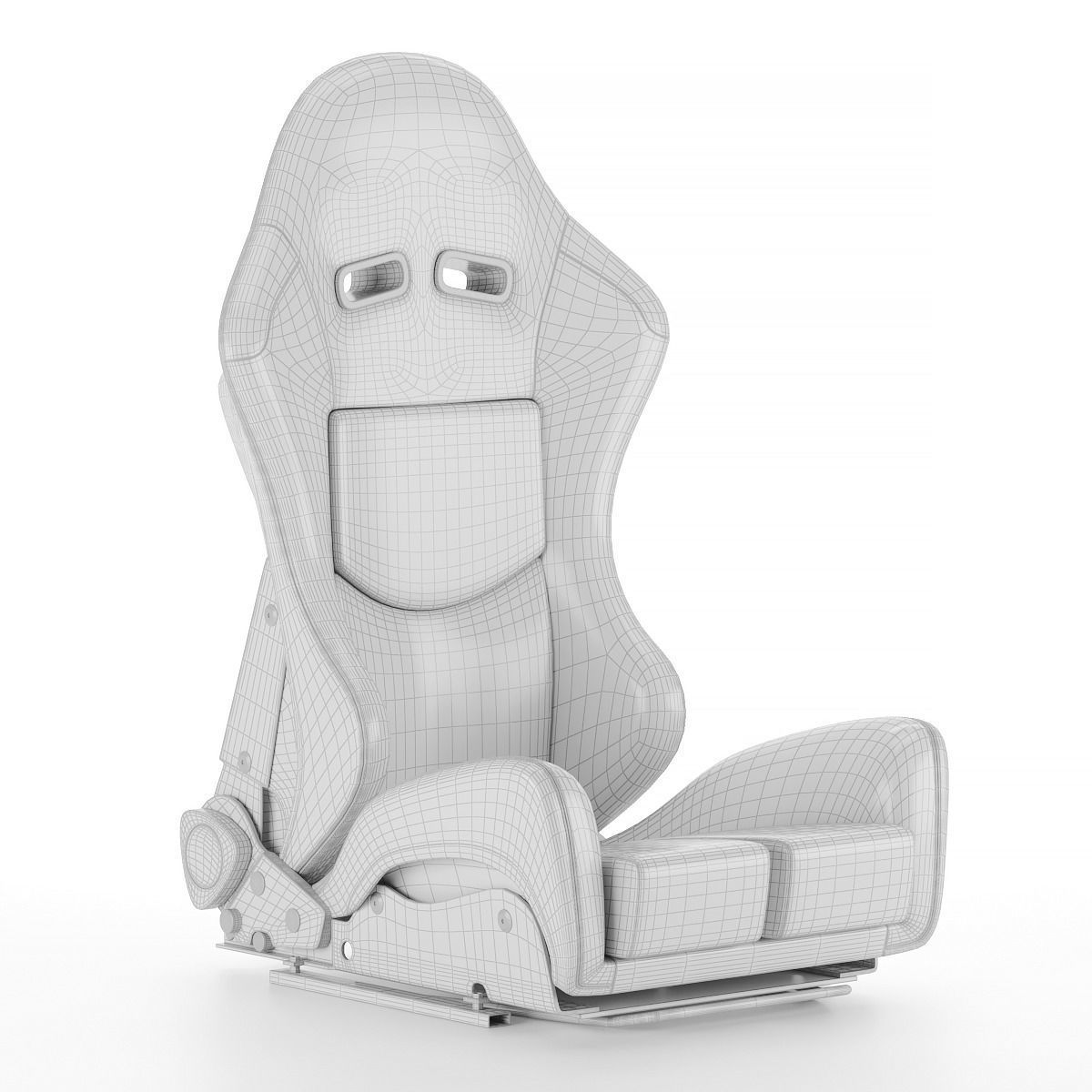 BRIDE Racing seat 3D model_14