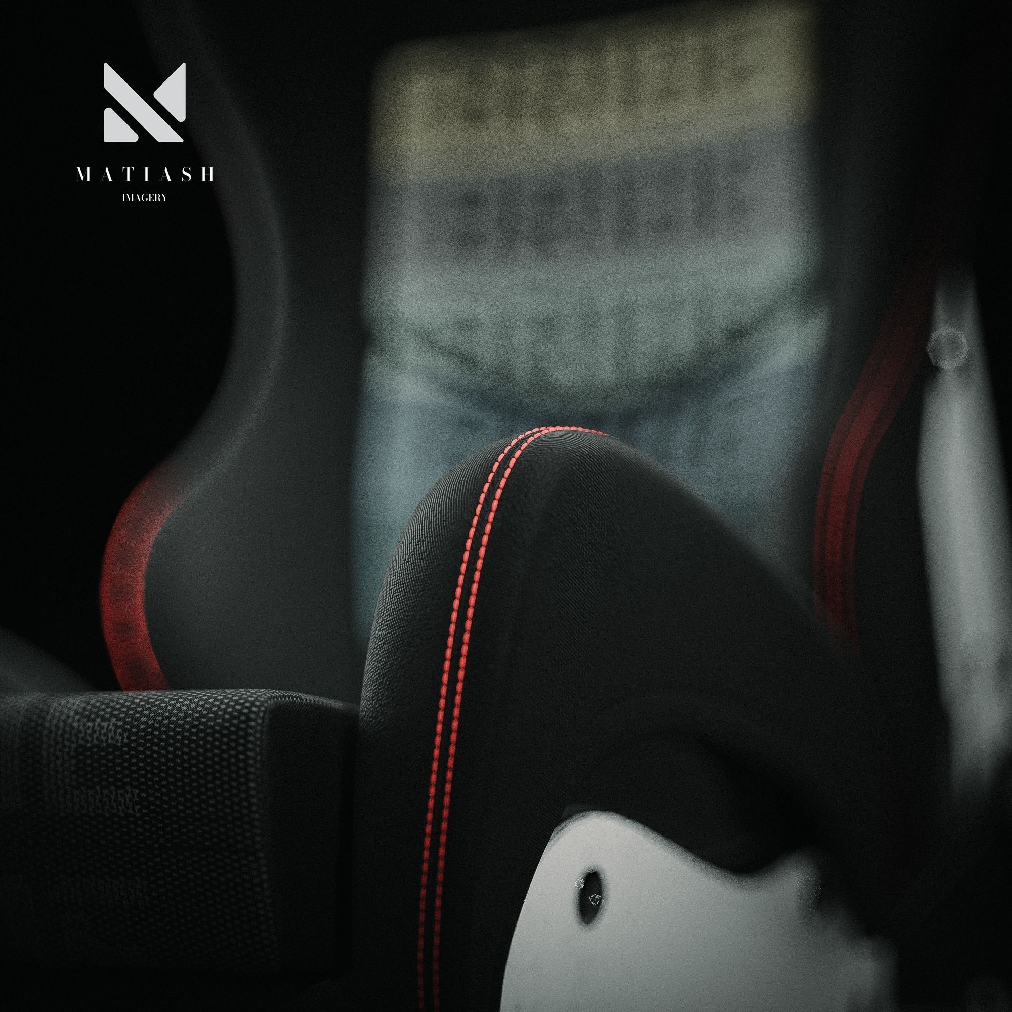 BRIDE Racing seat 3D model_6