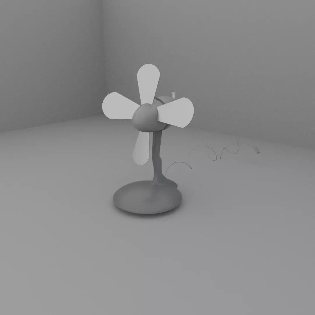Fan soviet Free 3D model