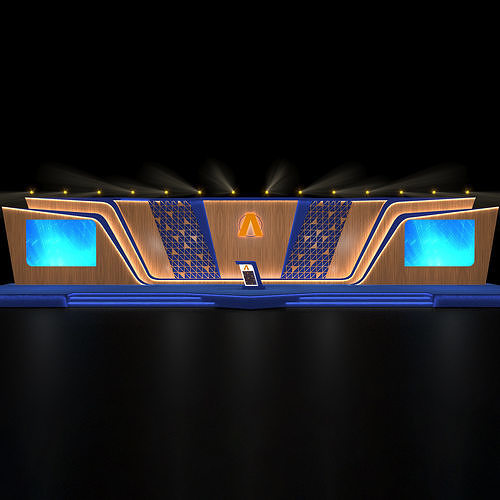 Stage Design 3d Model 3D model