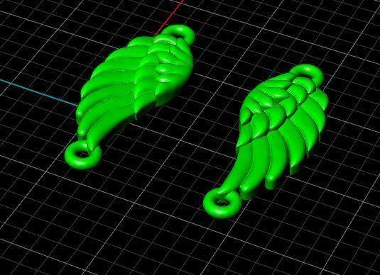 Eagle wings 3D print model_9