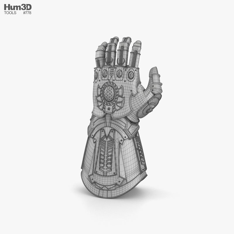 Thanos Infinity Gauntlet 3D model | CGTrader